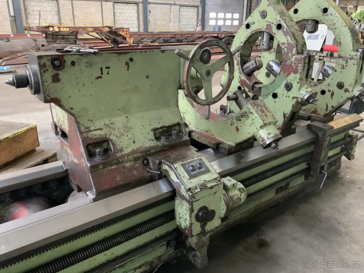 hrotový soustruh TOS SU 125/ 8000 - 4