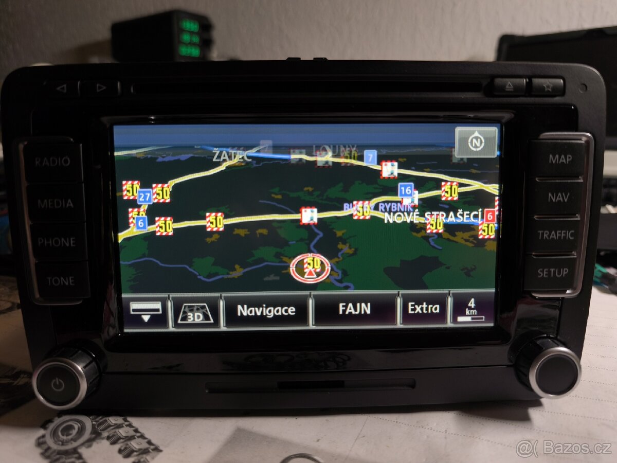 VW RNS510 1T0035680D LED aktualizované - 4