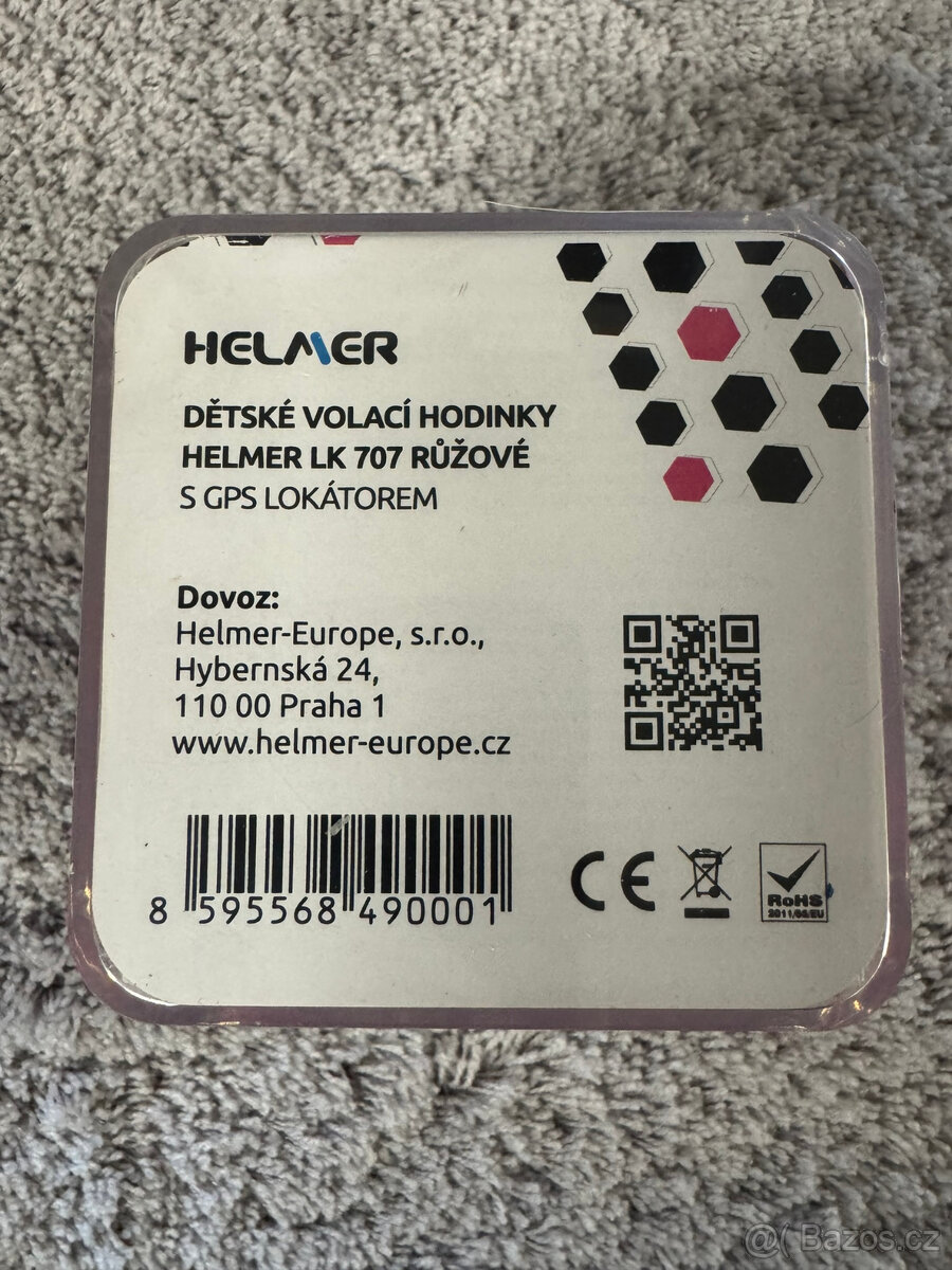 HELMER dětské hodinky LK 707 s GPS lokátorem/ dotykový displ - 4