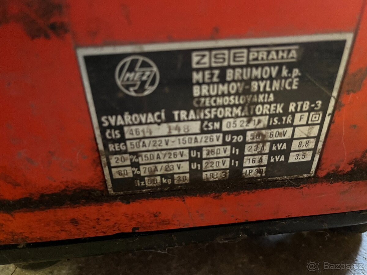 Svářečka MEZ BRUMOV RTB-3 - 4