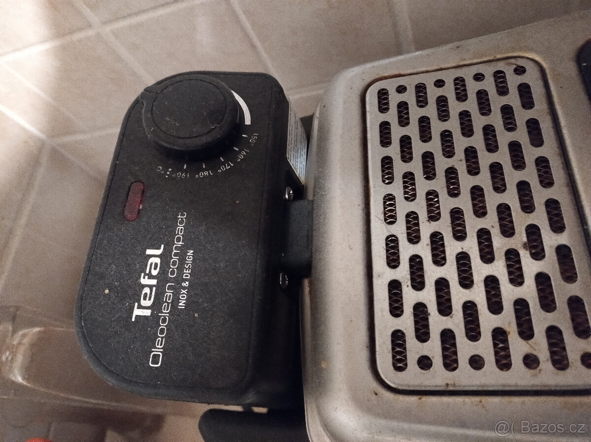 Použitá fritéza Tefal Oleoclean Pro z nerezové oceli - 4