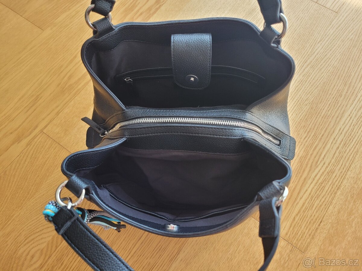 Kabelka Valentino černá - 4