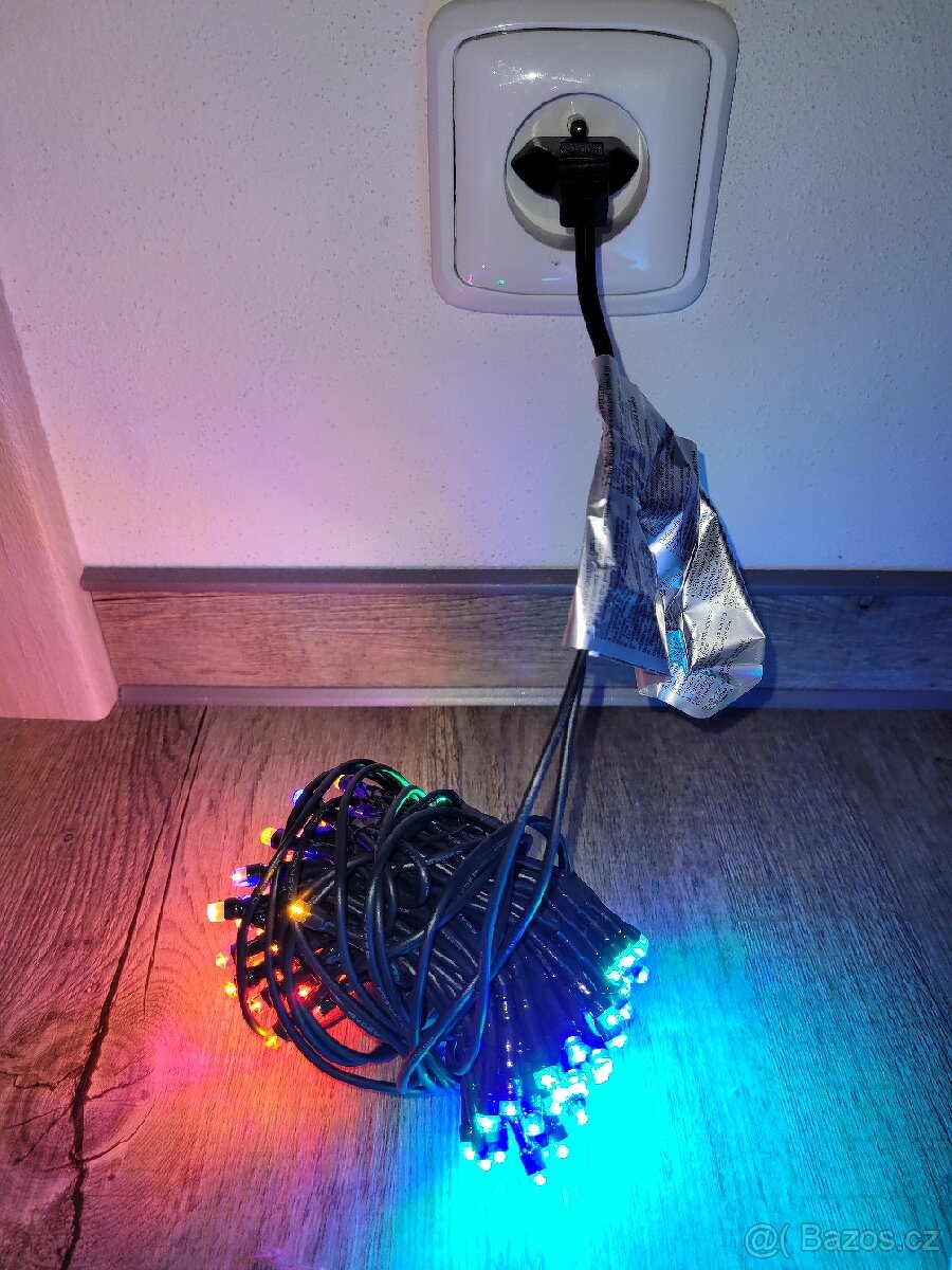 Vanocni osvetleni led 100 - 4