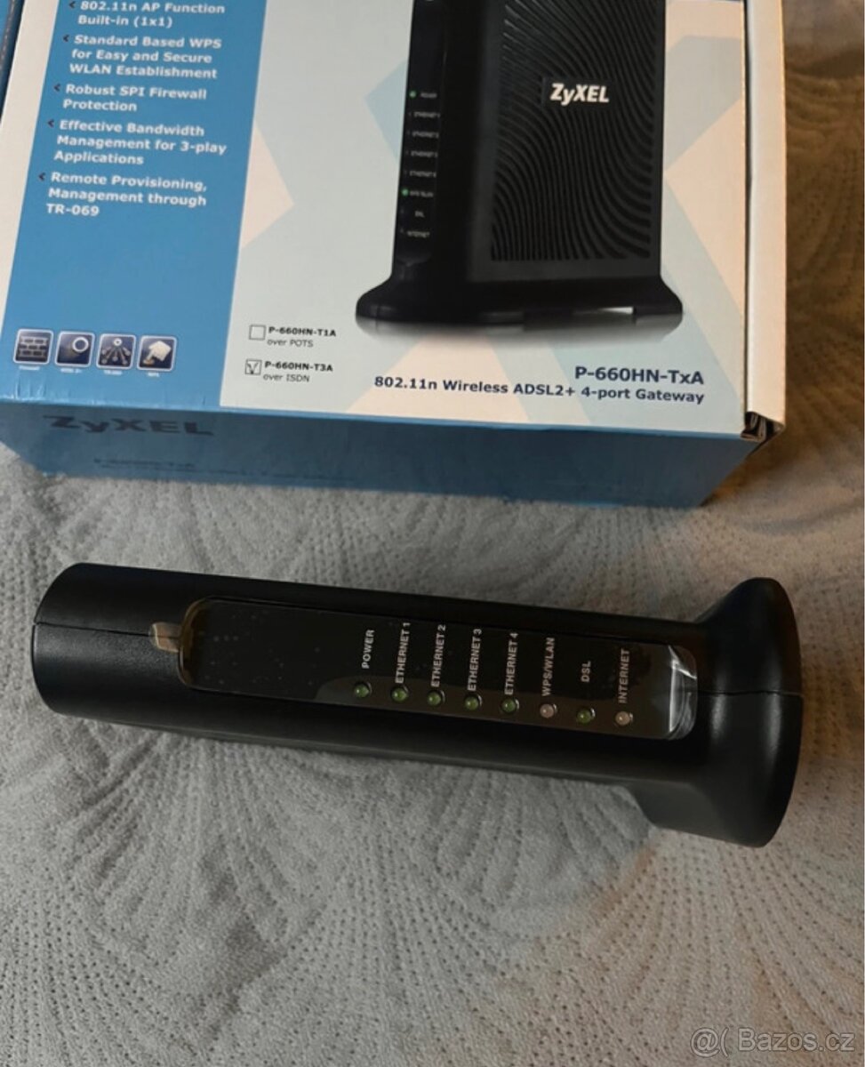 Wi-Fi router Zyxel – nový, včetně původního balení - 4