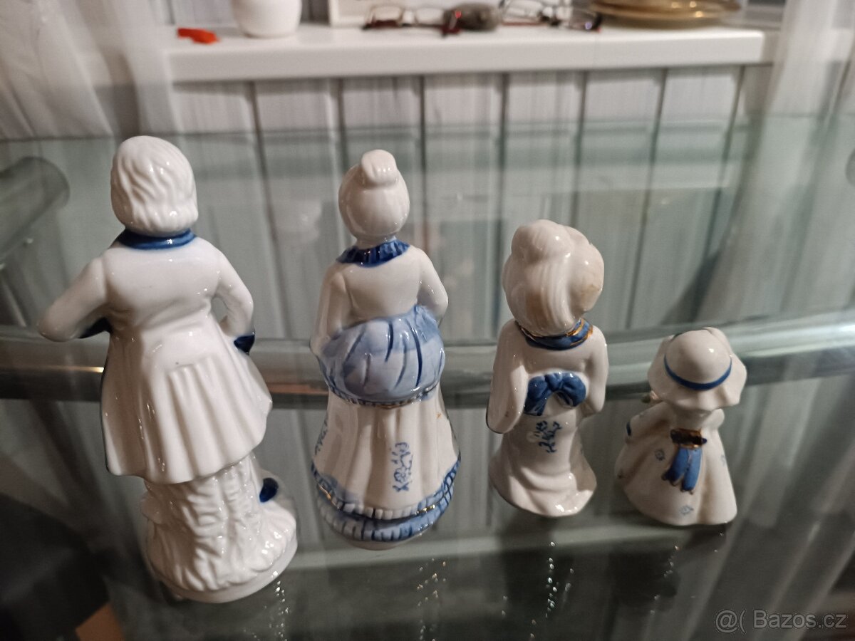 Prodám 3+1ks porcelánových figurek - 4