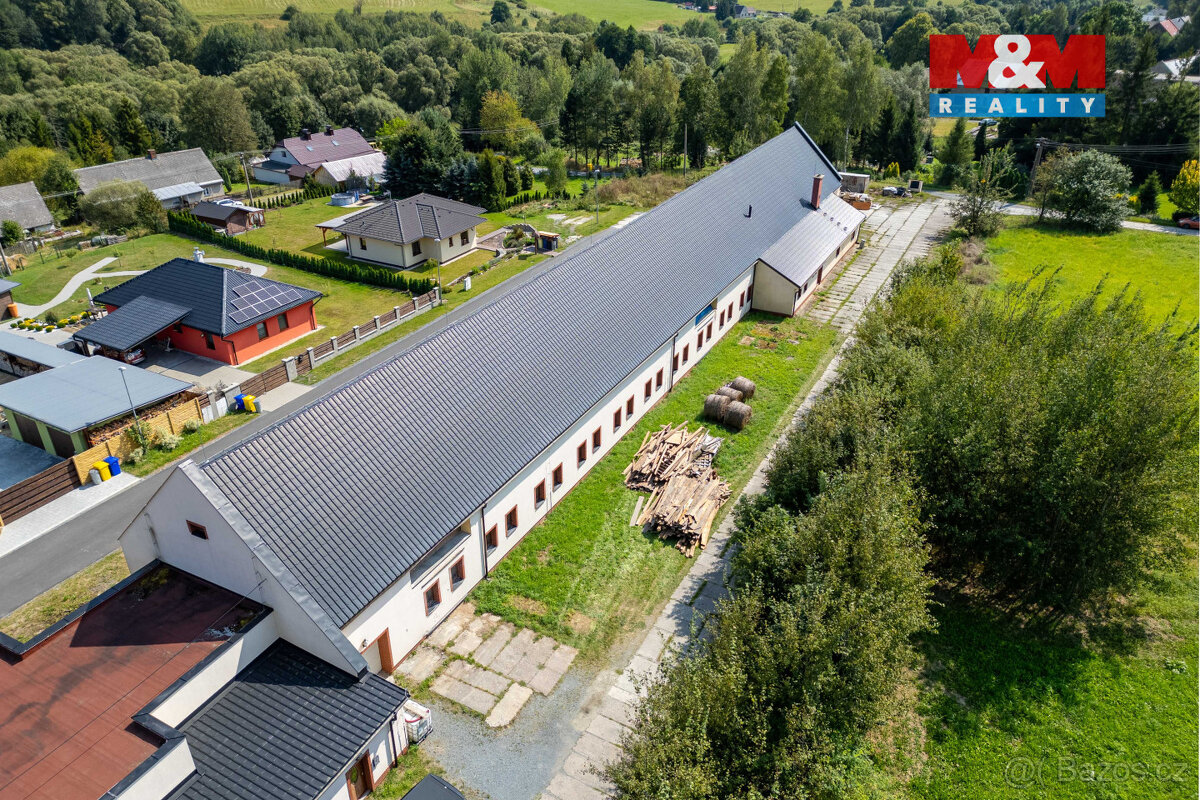 Prodej výrobního objektu, 2000 m², Valšov - 4