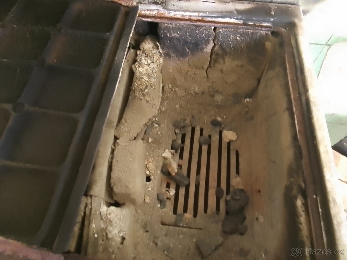 Smaltovaný sporák - 4