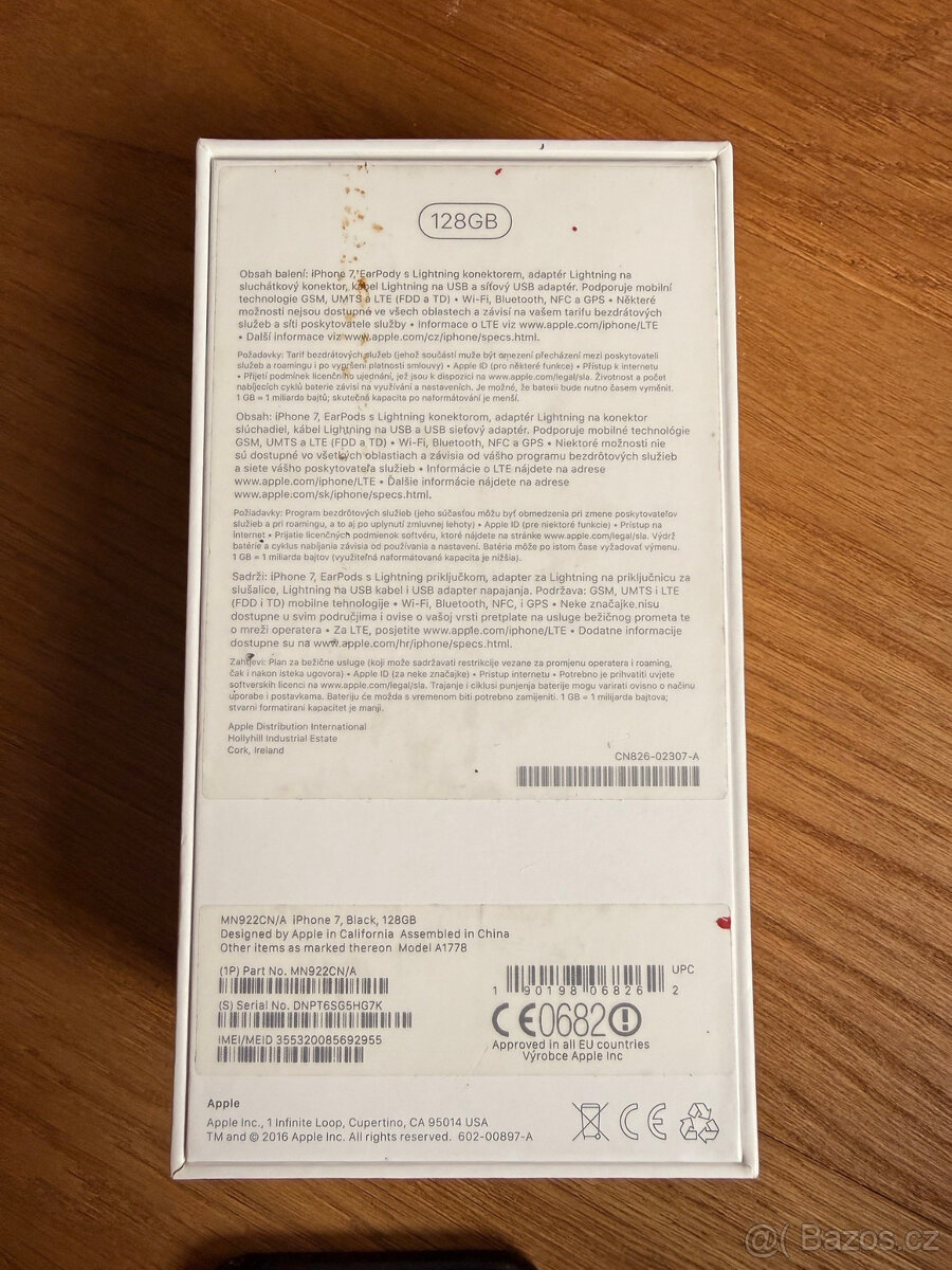 Apple iPhone 7 - 128GB - 4