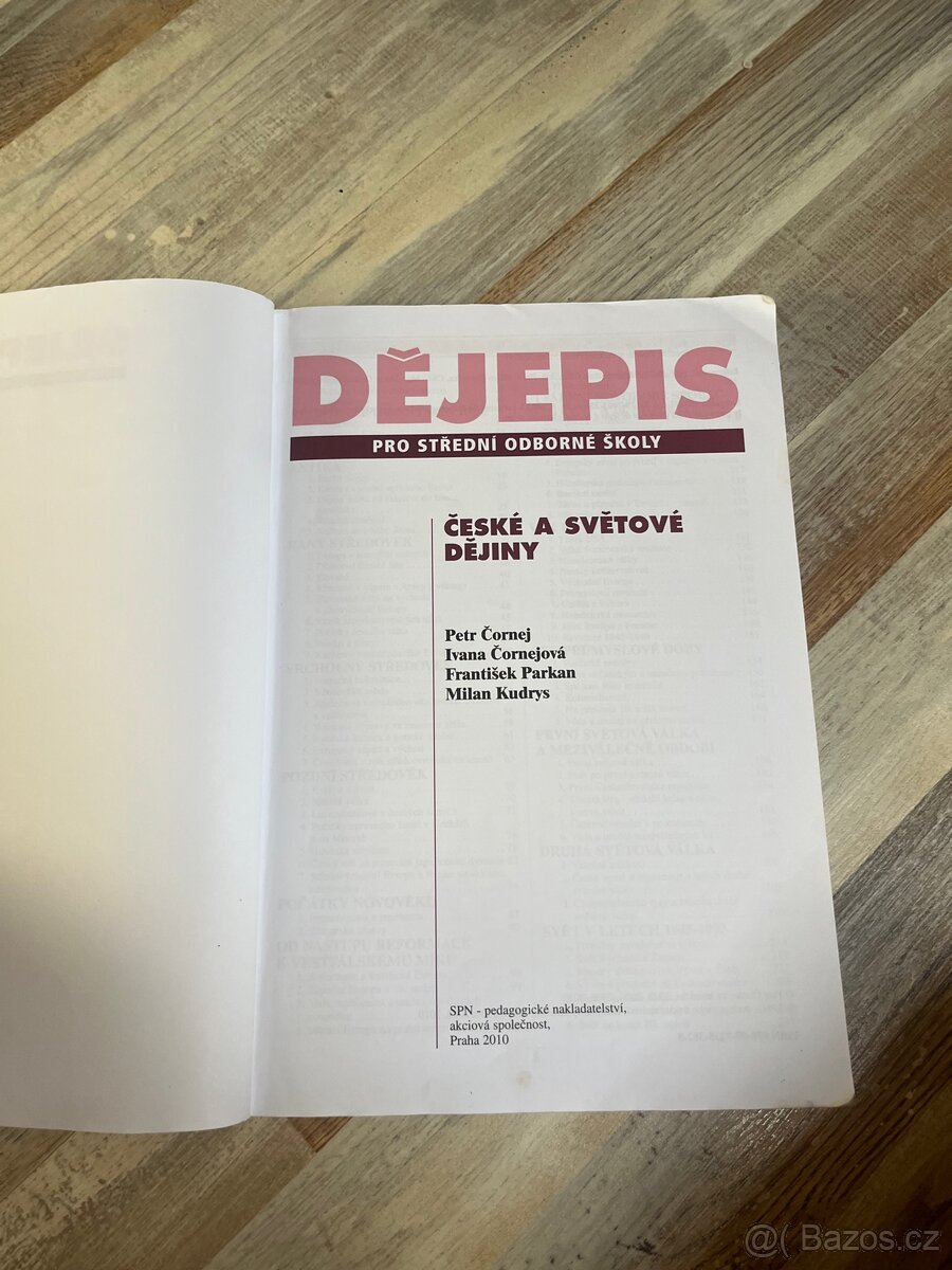 Učebnice dějepisu pro střední a odborné školy - 4