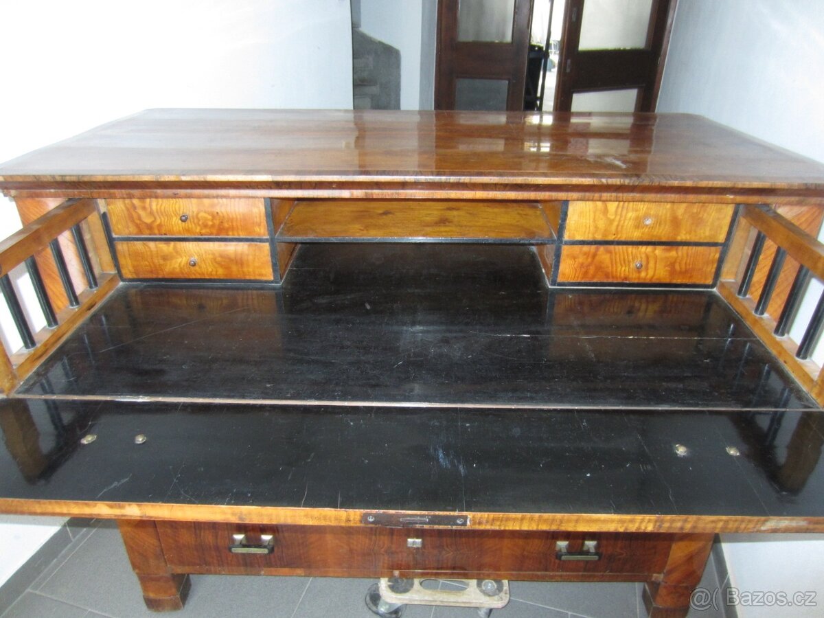 Starožitná psací komoda - 4