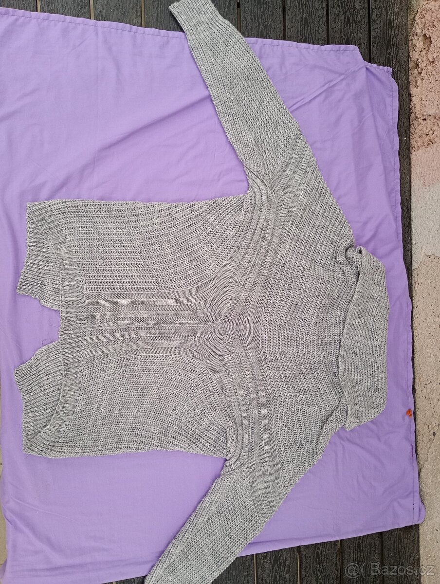 Set 2 dámských svetrů Sinsay a italská móda vel. L/40 - 4