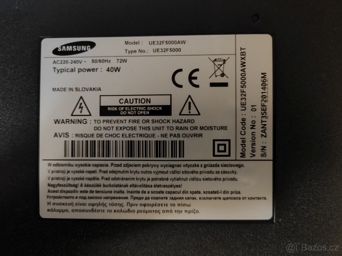 LED Full HD - TV nebo PC monitor Samsung UE32F5000 - 4