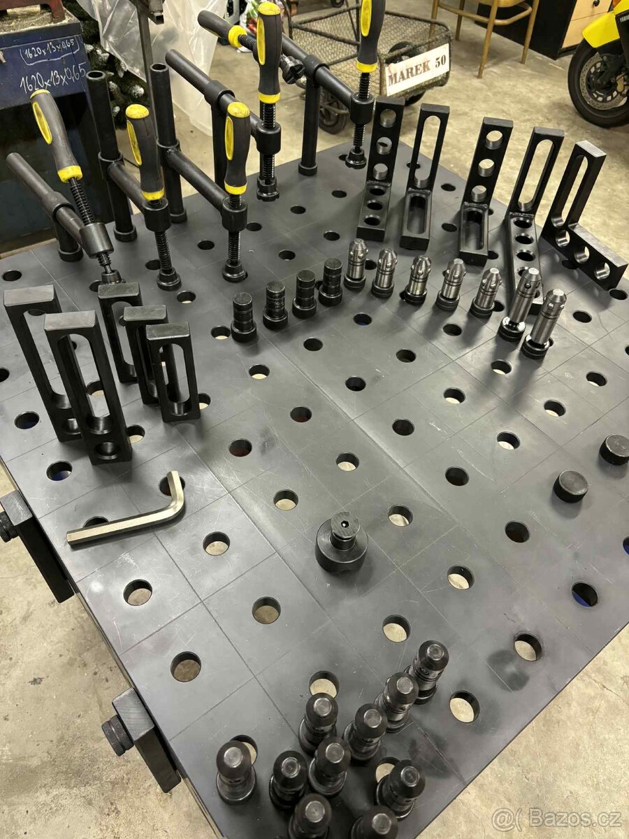 Svářovací stůl, D28, 22–25 mm, nitridovaný - 4