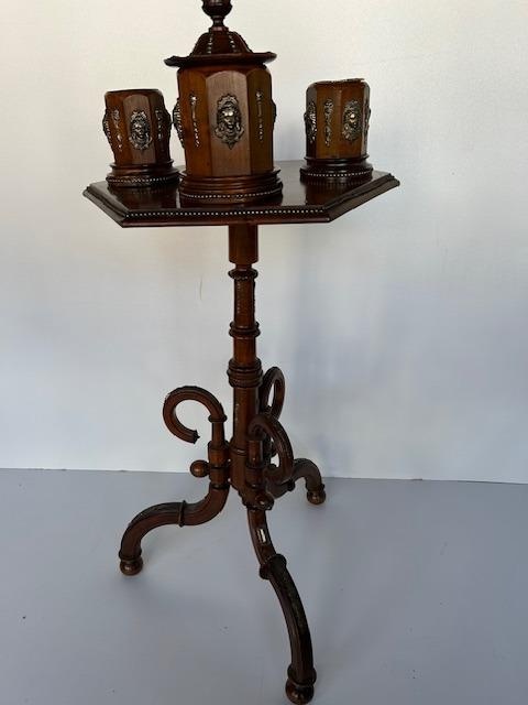 Kuřácký stolek okolo roku 1900 - originál. - 4