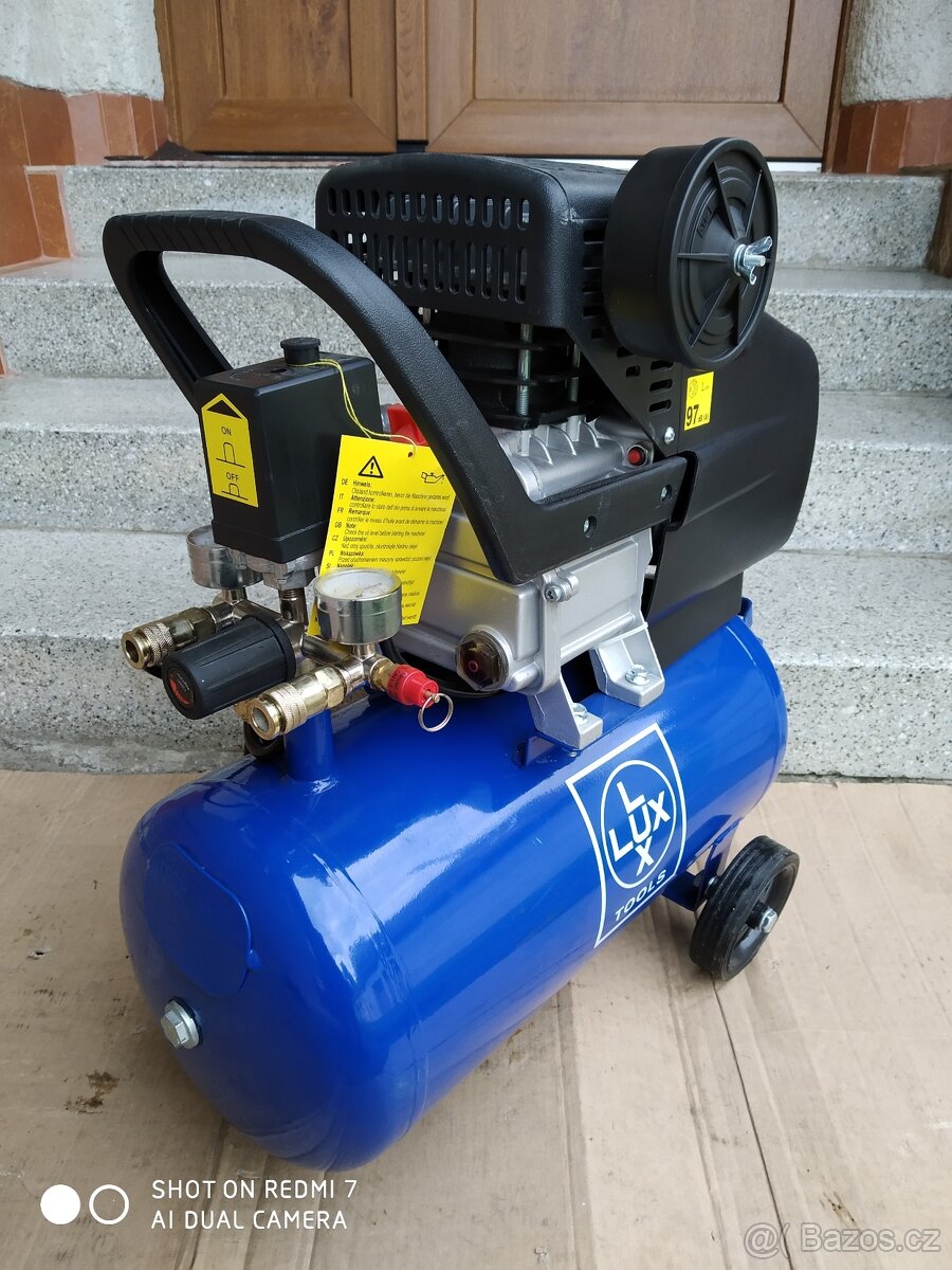 Prodám NEPOUŽITÝ olejový Kompresor LUX-TOOLS KPS-24/257 - 4