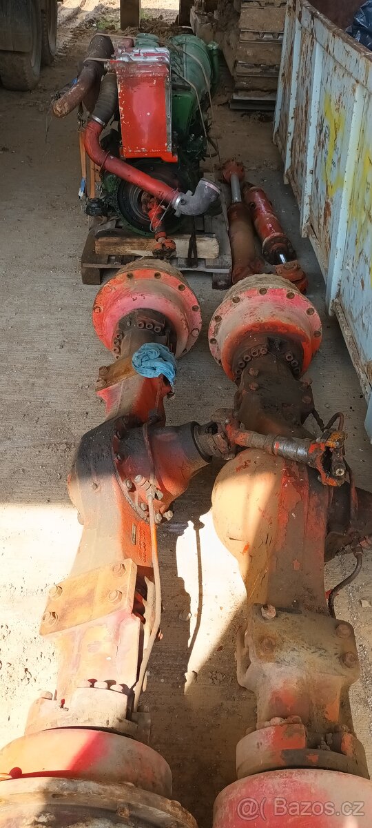 Nakladač OK L20, ND - motor, nápravy a jiné díly - 4