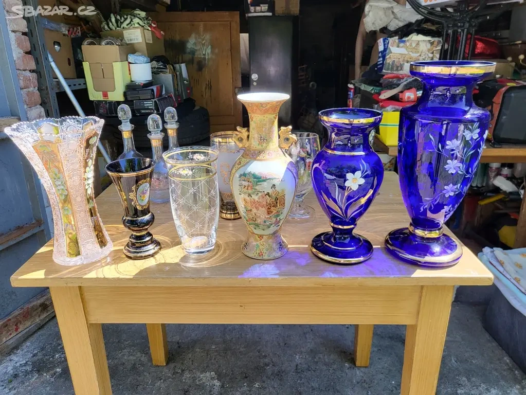 Vázy - Karafy - Svícen - Atd. - 4