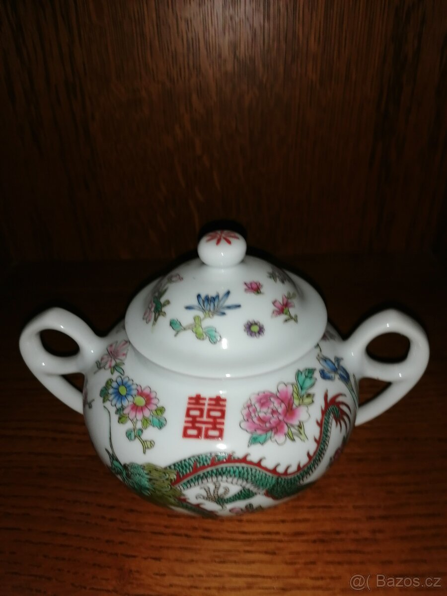 Porcelánová čajová souprava - 4