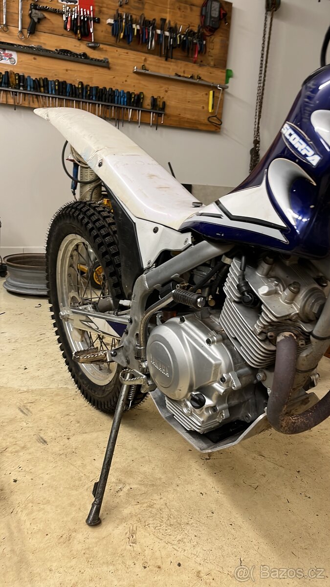 Šlapačka-trialka Scorpa 4t - 4