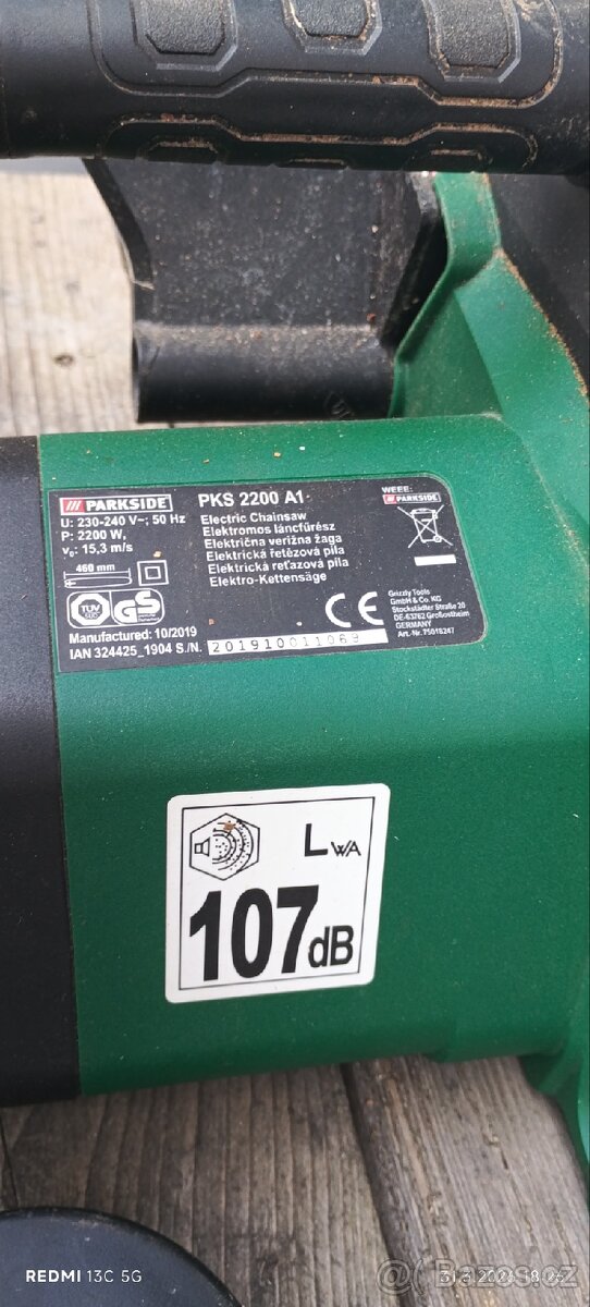 Elektrická řetězová pila Parkside - 4