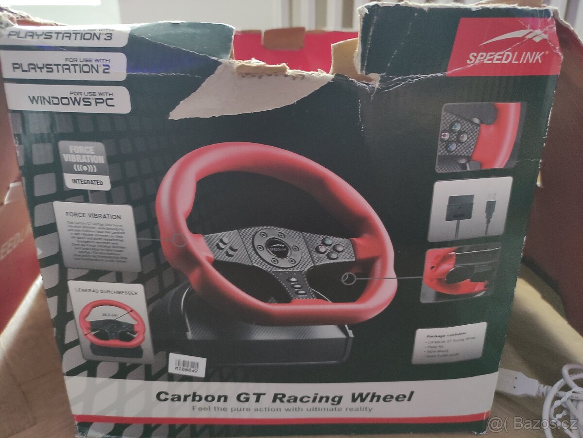 Herní volant s pedály - 4