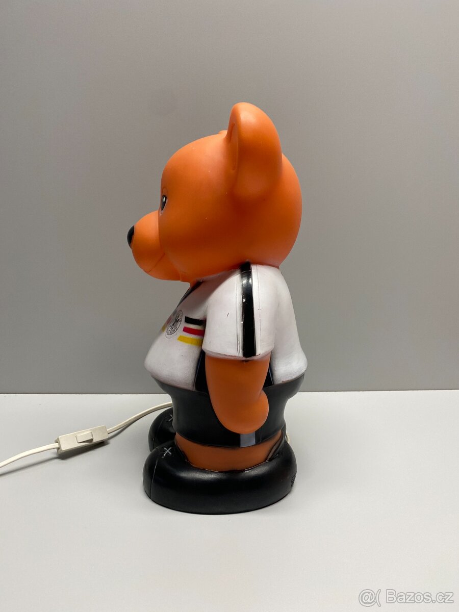 stará hračka dětská lampa retro fotbalová dětská lampička - 4