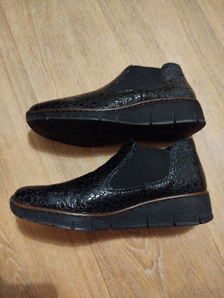 Boty na podzim/jaro Rieker, vel. 38 - 4