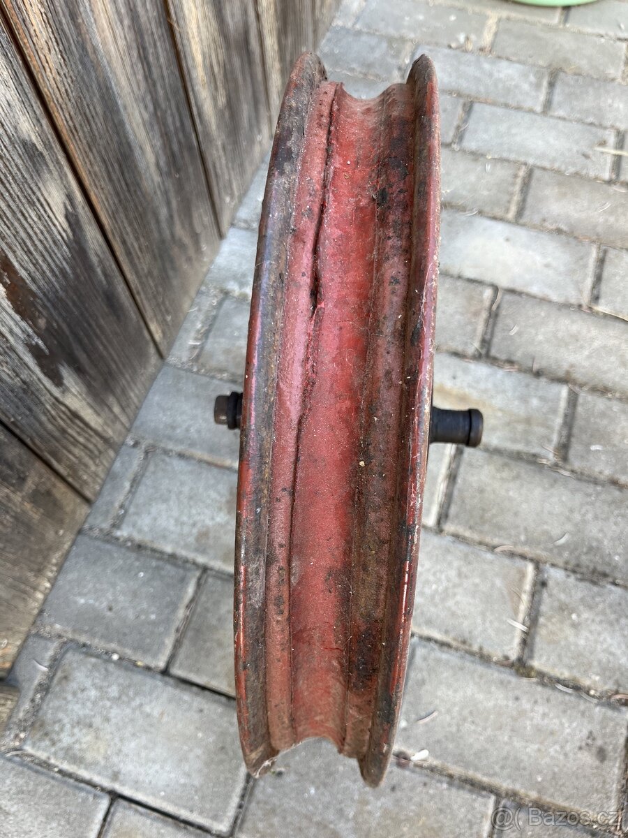 Zadní kolo, Jawa půlbuben 16" - 4