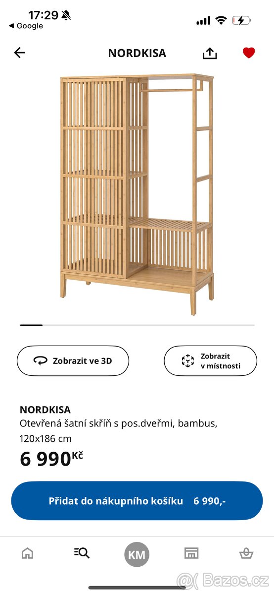 NORDKISA šatní skříň z IKEI - 4