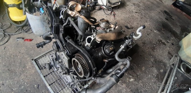 motor 2,5 tdi audi vw BFG BAU AKE AKN - 4