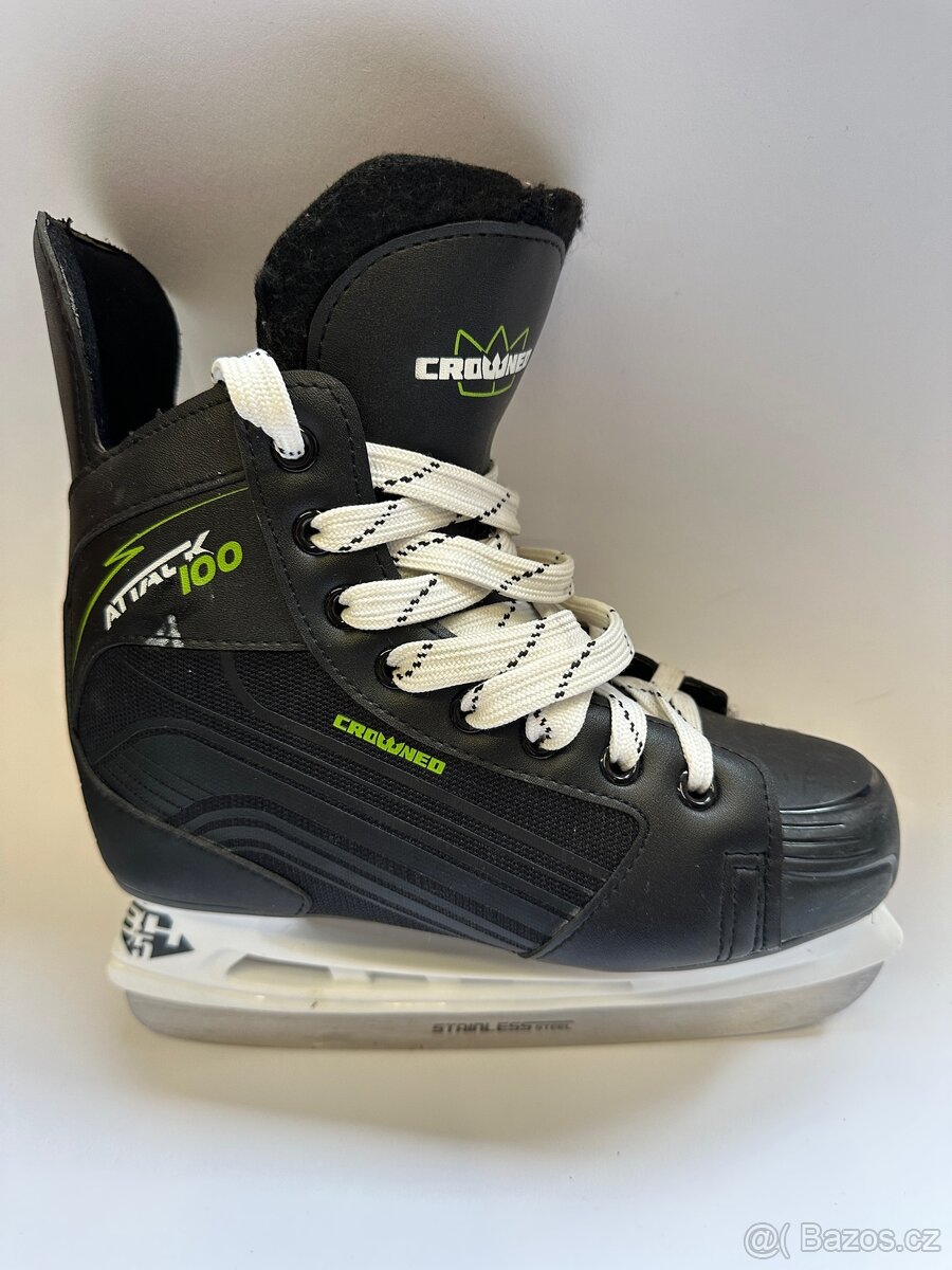 Dětské lední brusle Crowned vel.37 - 4