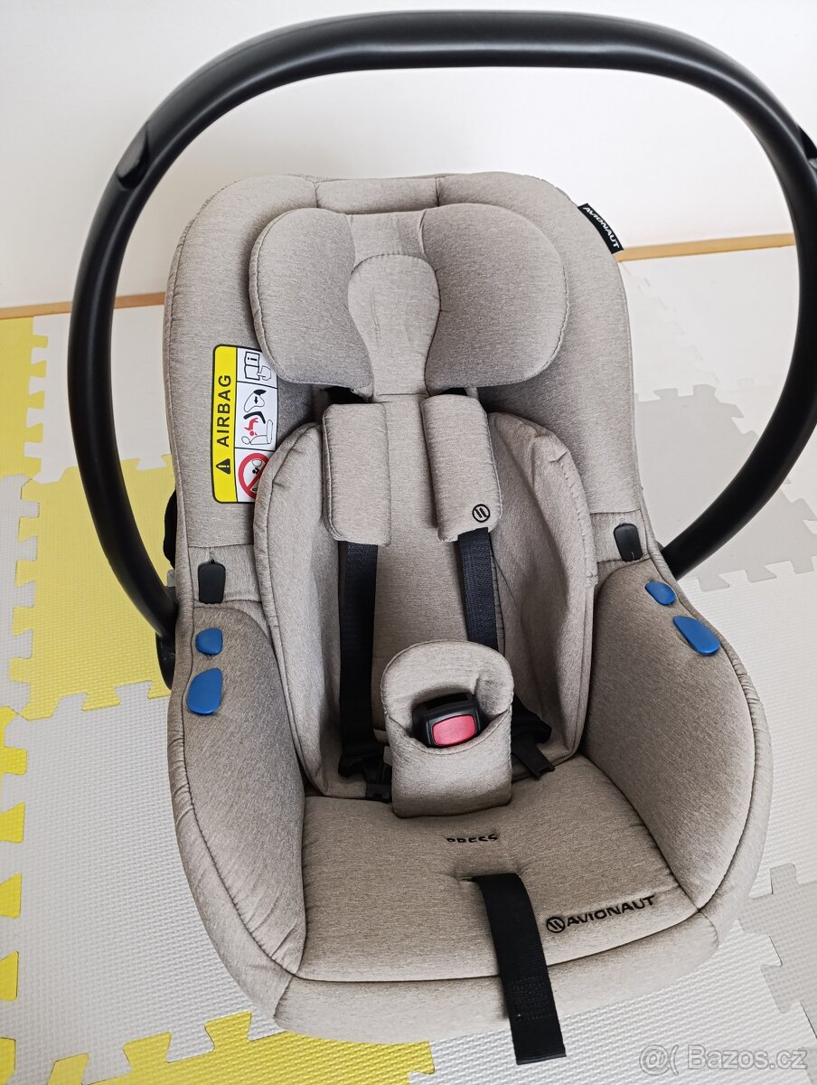 Dětská autosedačka Avionaut Pixel béžová - 4