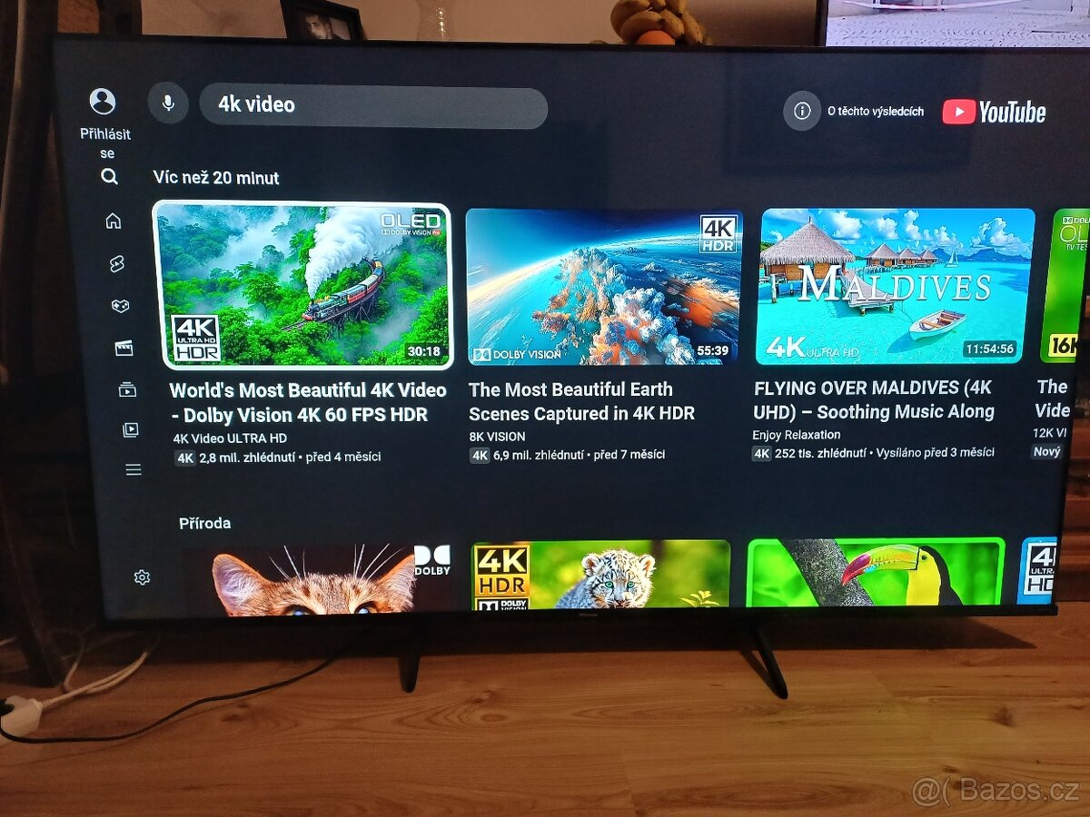 QLED 4K Smart TV Hisense 65E7HQ-úhlopříčka 165cm - 4