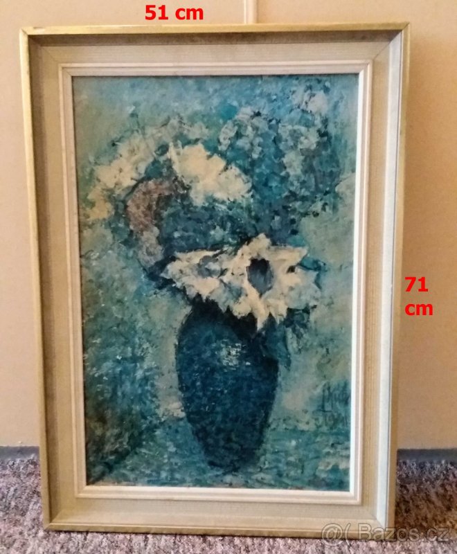 Prodám zachovalé obrazy v původním rámu, minulé století - 4