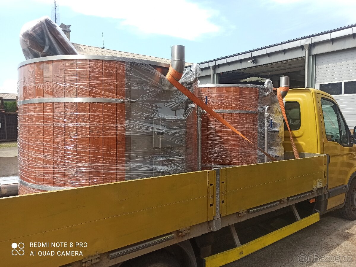 Nerezový koupací sud.káď. - 4