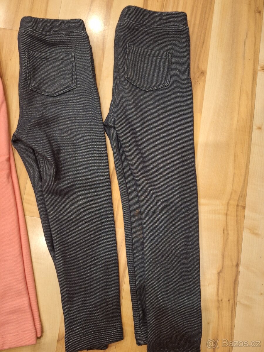 Zateplené kalhoty 98/104 - 4