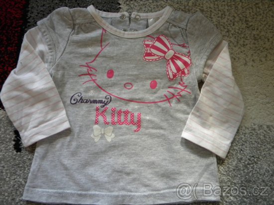 Setík oblečení zn.H & M s Hello Kitty vel.74/80 - 4