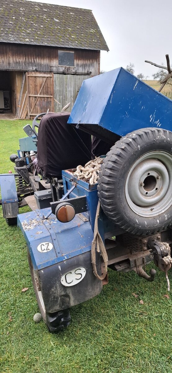Malotraktor domácí výroby - 4