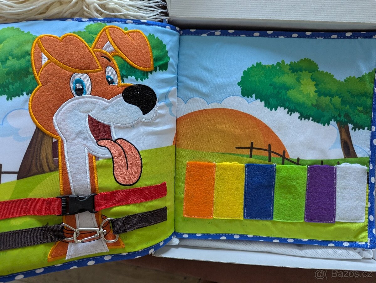 Quiet book - interaktivní kniha - 4