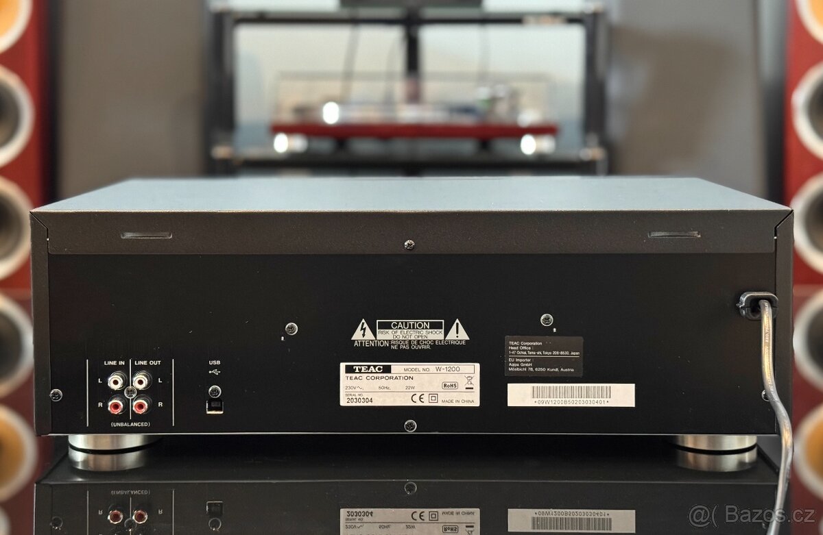 Teac W-1200 Kazetový přehrávač - 4