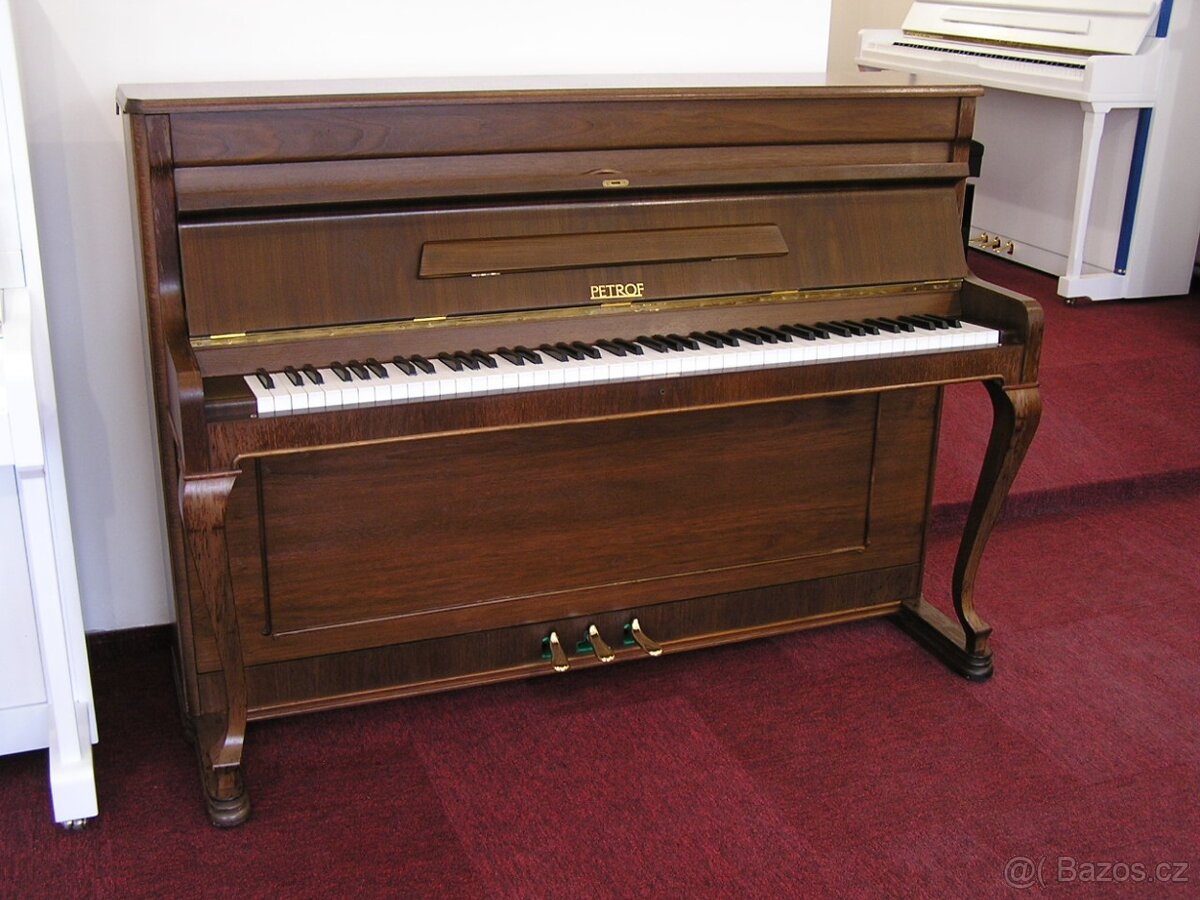 Prodám pianino Petrof mod.105 Antik - 4