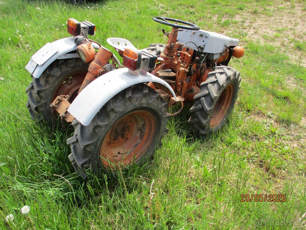 Malotraktor Pasquali typ 900 , 4x4 , Diesel . - 4