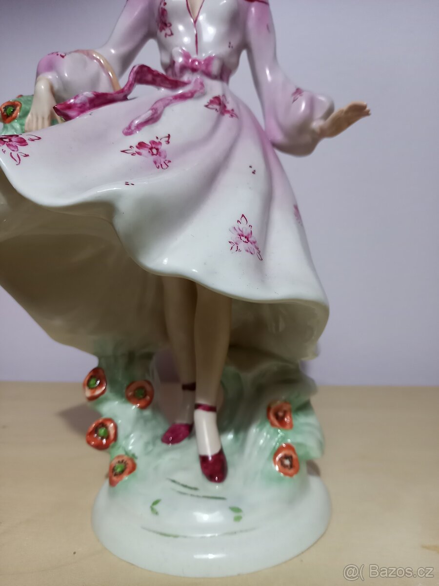 Soska Royal dux Kvetinarky ruzove - 4