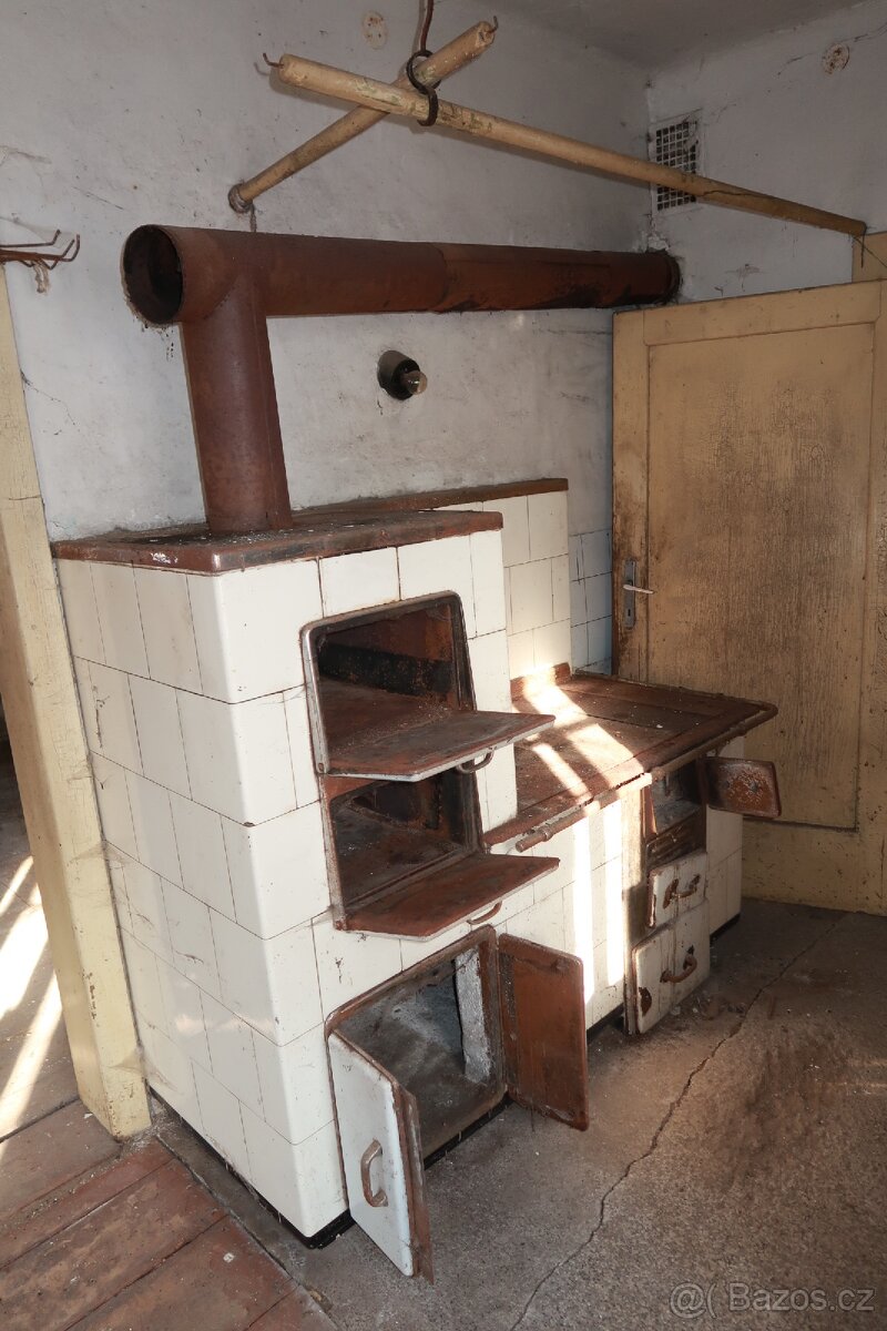 Kachlová kamna, pec, trouba, sporák - 4