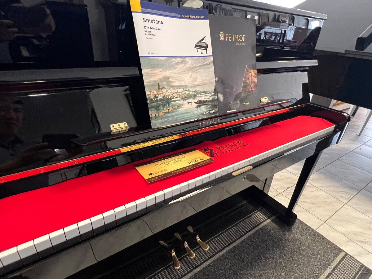 Pianino Petrof opus. 605590 r.v 2006 se zárukou 5 let. - 4