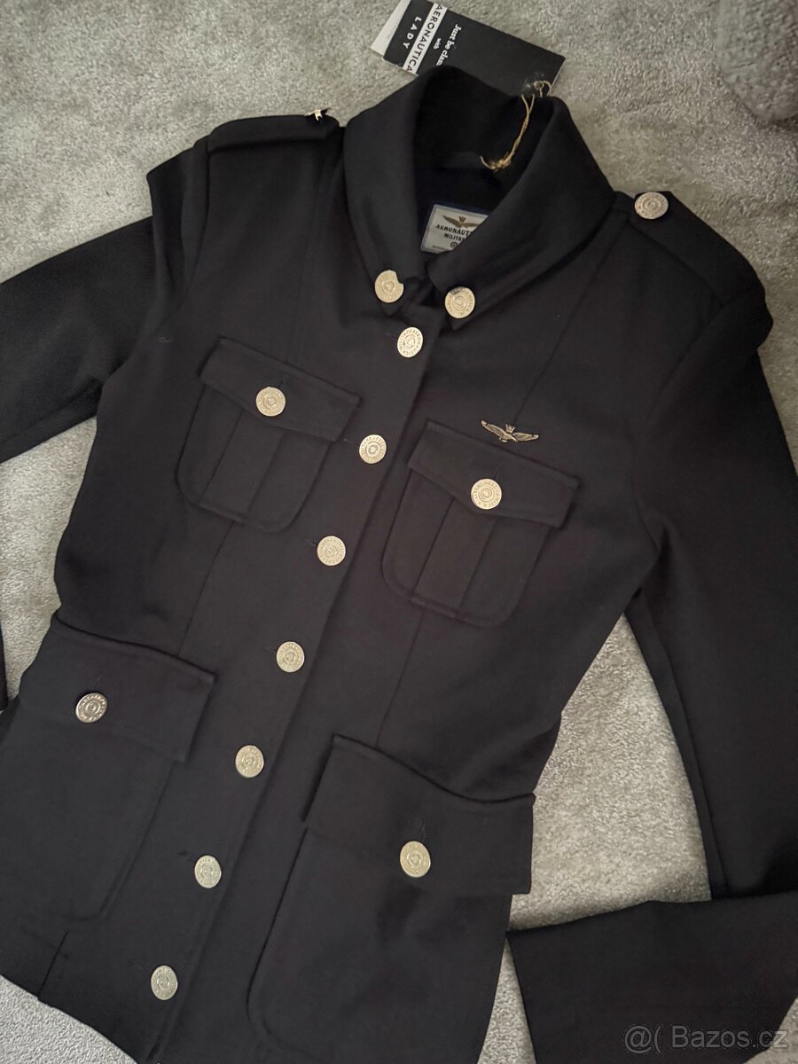 Luxusní, ležérní sako Aeronautica Militare - 4