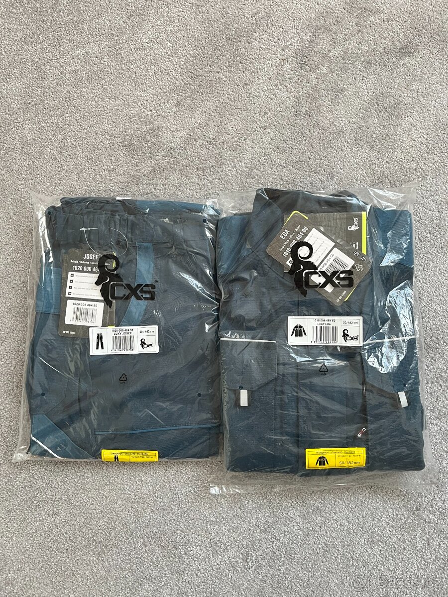 Pracovní modráky CXS vel. 50 - 4