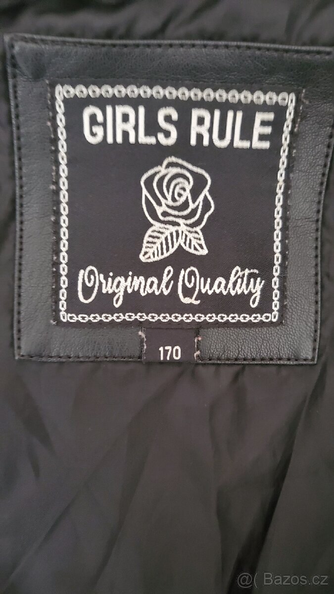 Dívčí kožená bunda - 4