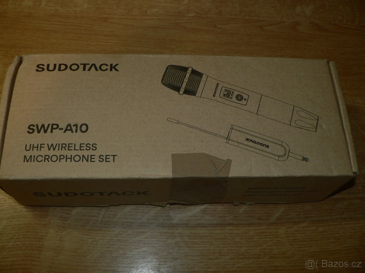 Bezdrátový mikrofon-Sudotack SWP-A10 - 4
