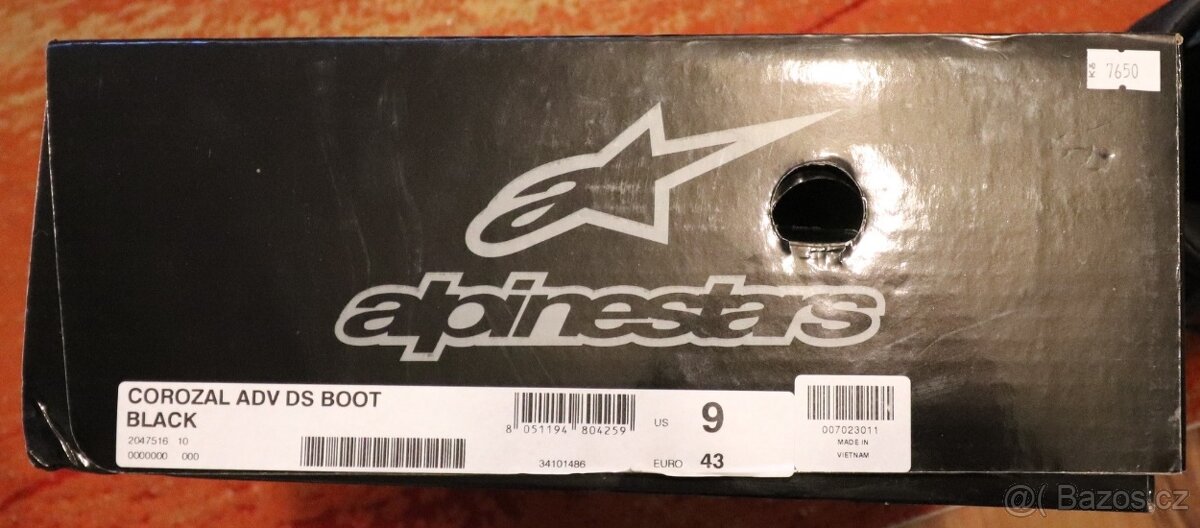 Boty Alpinestars Corozal Drystar 43/EUR9 - 4